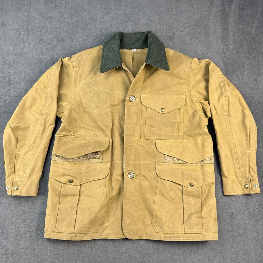 FILSON TIN CLOTH FIELD JACKET Sz 38 Excellent Condition